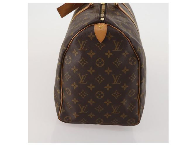 LOUIS VUITTON Monogram Keepall 45 Boston Bag M41428 LV Auth 198955A - view 4