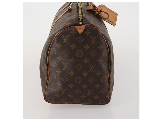 LOUIS VUITTON Monogram Keepall 45 Boston Bag M41428 LV Auth 198955A - view 5