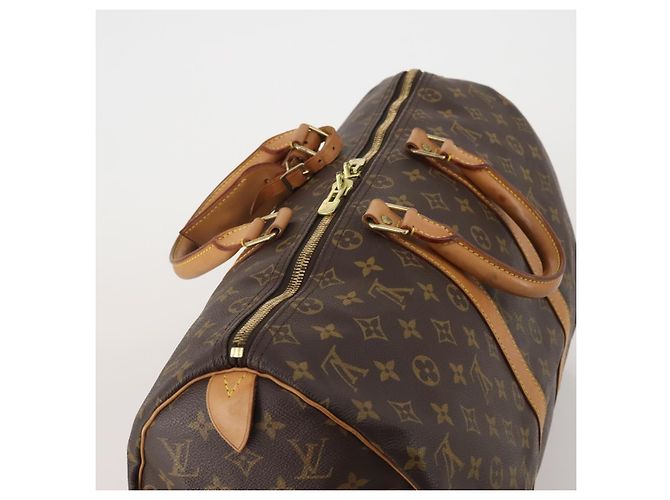 LOUIS VUITTON Monogram Keepall 45 Boston Bag M41428 LV Auth 198955A - view 6