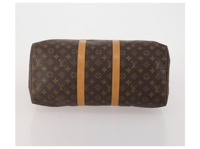 LOUIS VUITTON Monogram Keepall 45 Boston Bag M41428 LV Auth 198955A - view 9