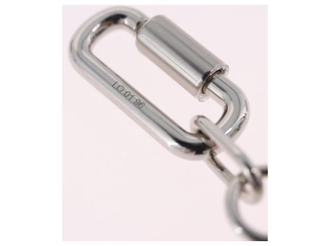 Hermès Charm flacone di profumo HERMES Metallo Argento Auth 203319 - vista 10