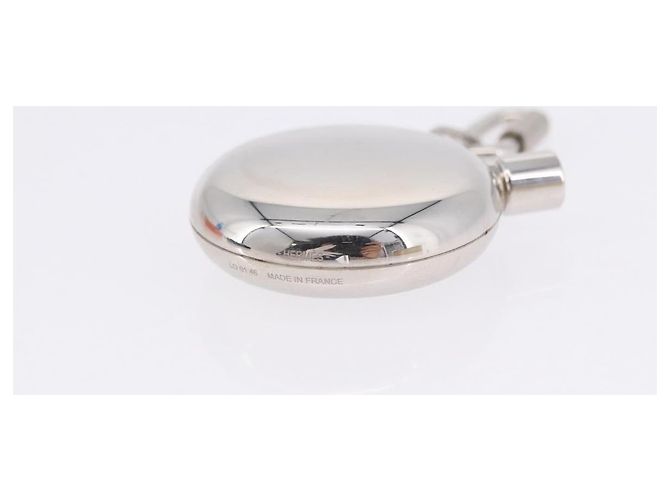 Hermès Charm flacone di profumo HERMES Metallo Argento Auth 203319 - vista 4