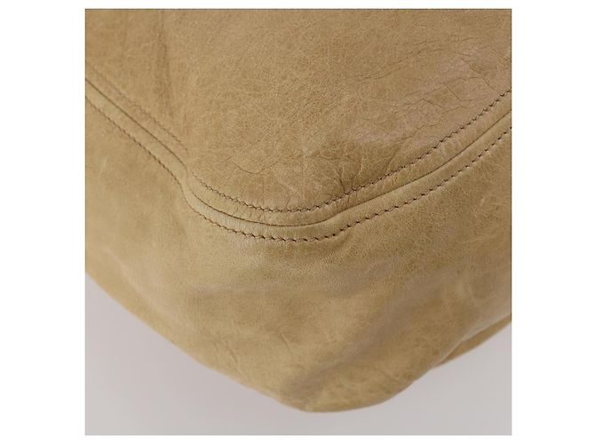 Borsa a tracolla Miu Miu in pelle 2way Beige Gold Auth 199120A D'oro - vista 15