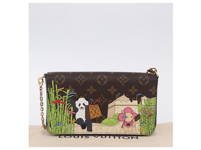 LOUIS VUITTON Monogram Vivienne Pochette Felice Bag M80992 LV Auth 197241SAM Monogramma - vista 12