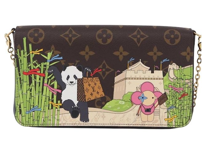 LOUIS VUITTON Monogram Vivienne Pochette Felice Bag M80992 LV Auth 197241SAM Monogramma - vista 13
