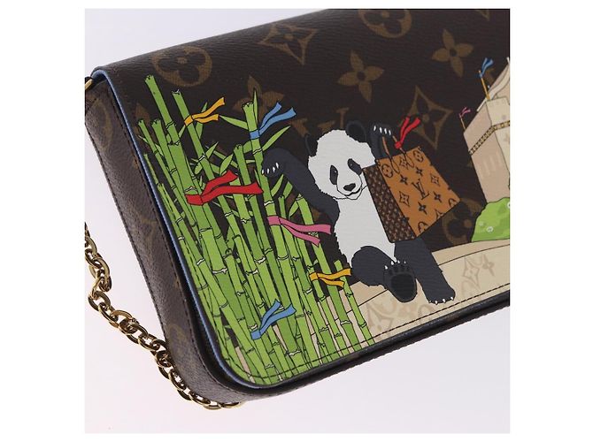 LOUIS VUITTON Monogram Vivienne Pochette Felice Bag M80992 LV Auth 197241SAM Monogramma - vista 20