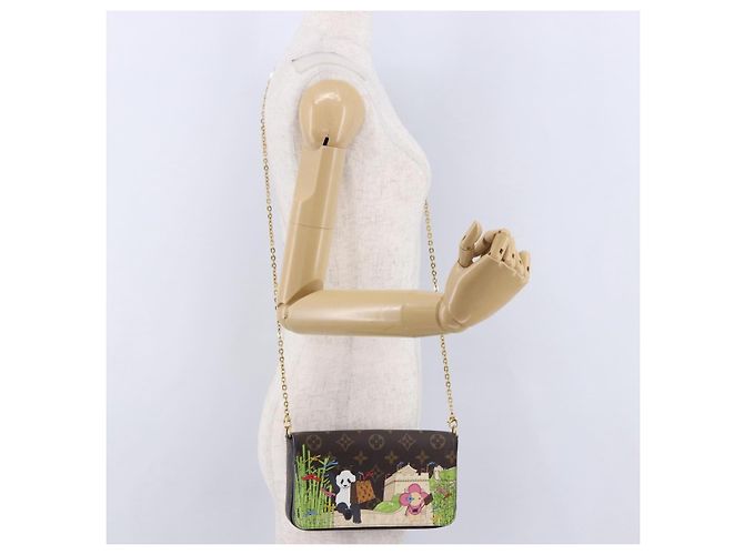 LOUIS VUITTON Monogram Vivienne Pochette Felice Bag M80992 LV Auth 197241SAM Monogramma - vista 33
