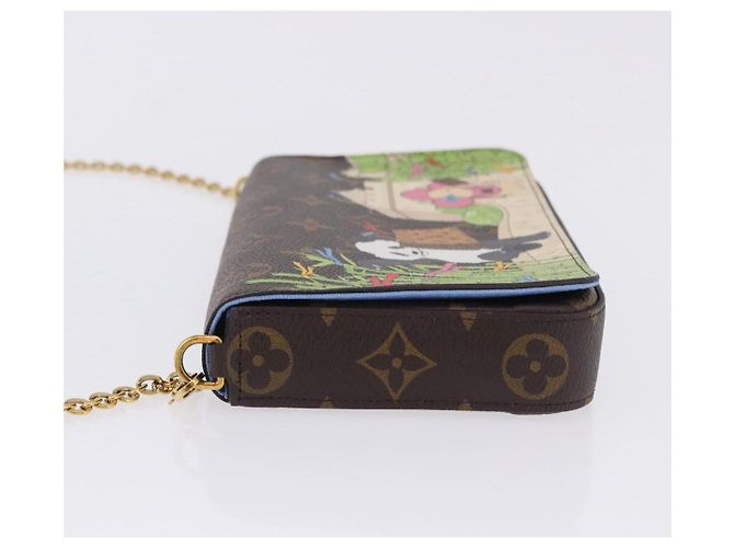 LOUIS VUITTON Monogram Vivienne Pochette Felice Bag M80992 LV Auth 197241SAM Monogramma - vista 4