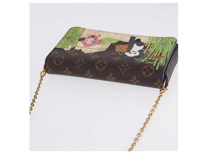 LOUIS VUITTON Monogram Vivienne Pochette Felice Bag M80992 LV Auth 197241SAM Monogramma - vista 6