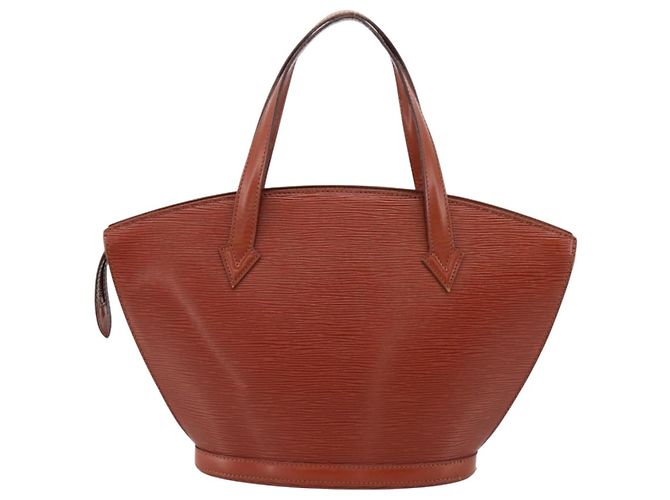 LOUIS VUITTON Borsa Shopping Epi Saint Jacques Brown M52263 LV Auth 199450 Marrone - vista 2