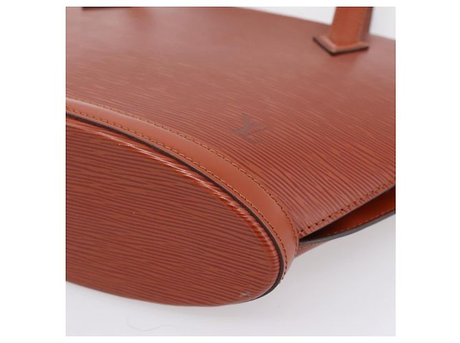 LOUIS VUITTON Borsa Shopping Epi Saint Jacques Brown M52263 LV Auth 199450 Marrone - vista 9
