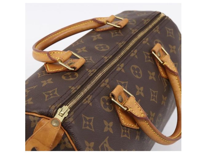LOUIS VUITTON Monogram Speedy 30 Hand Bag M41526 LV Auth 200911A Monogramma - vista 6