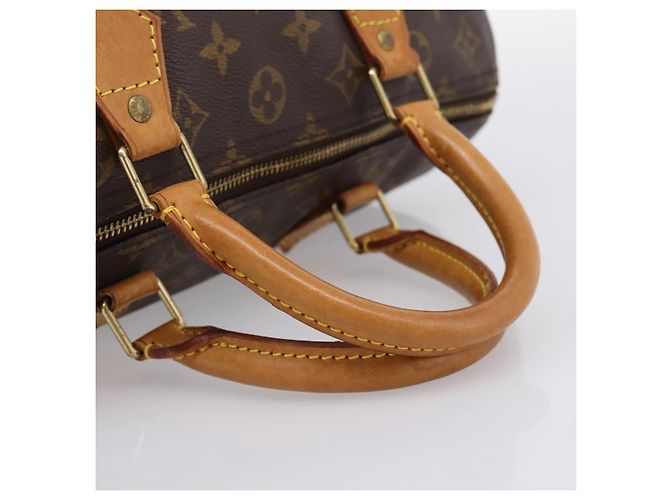 LOUIS VUITTON Monogram Speedy 30 Hand Bag M41526 LV Auth 200911A Monogramma - vista 7
