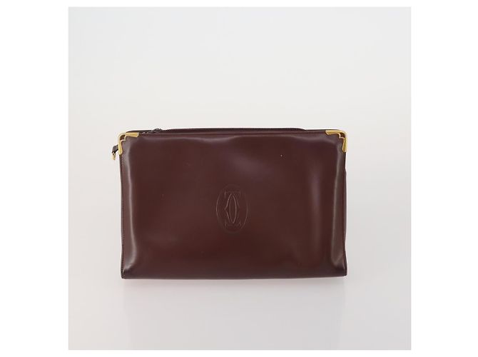 Set di 2 borse Burberrys Celine Gucci Cartier GG Canvas Macadam Canvas Auth 183570 Nero Beige Bordò - vista 13