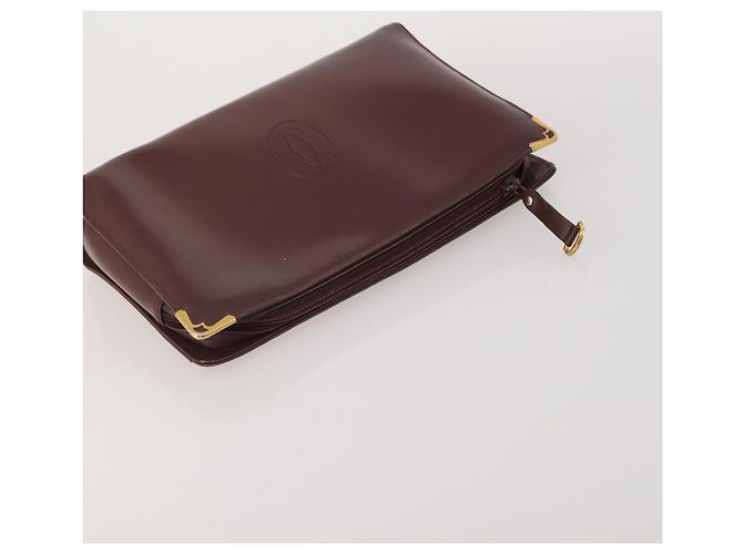 Set di 2 borse Burberrys Celine Gucci Cartier GG Canvas Macadam Canvas Auth 183570 Nero Beige Bordò - vista 15