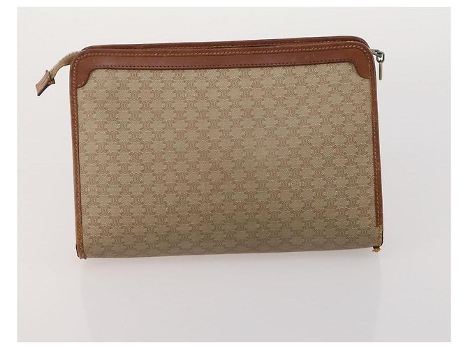 Set di 2 borse Burberrys Celine Gucci Cartier GG Canvas Macadam Canvas Auth 183570 Nero Beige Bordò - vista 19