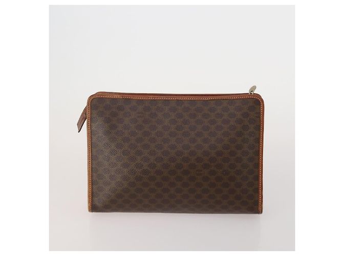 Set di 2 borse Burberrys Celine Gucci Cartier GG Canvas Macadam Canvas Auth 183570 Nero Beige Bordò - vista 3