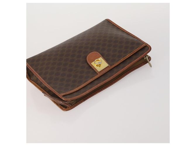 Set di 2 borse Burberrys Celine Gucci Cartier GG Canvas Macadam Canvas Auth 183570 Nero Beige Bordò - vista 4