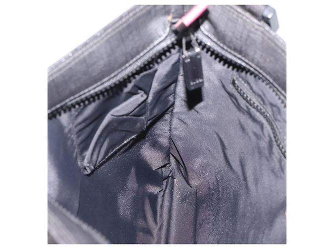 Borsa a tracolla GUCCI PVC Black Silver 162904 Auth 200985V Nero Argento - vista 18