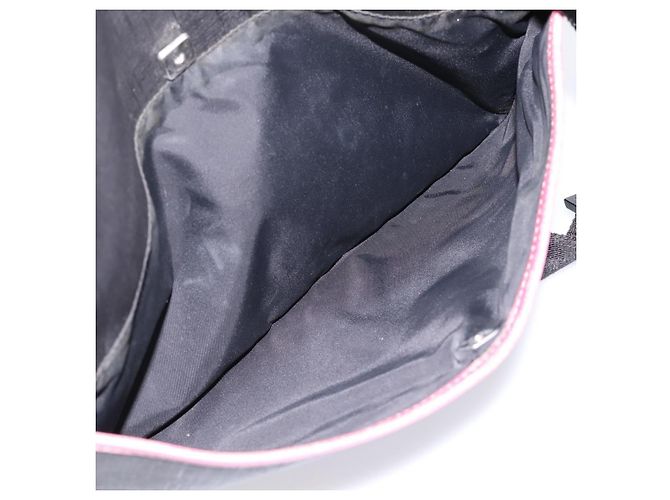 Borsa a tracolla GUCCI PVC Black Silver 162904 Auth 200985V Nero Argento - vista 22