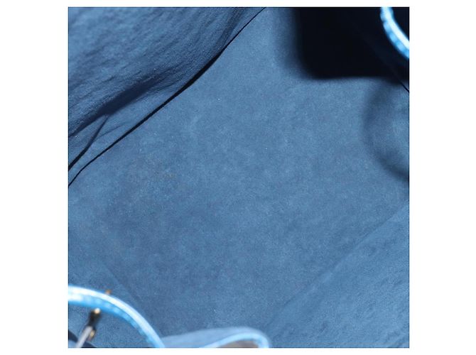 Borsa a tracolla LOUIS VUITTON Epi Noe Blu M44005 LV Auth 200377A - vista 10