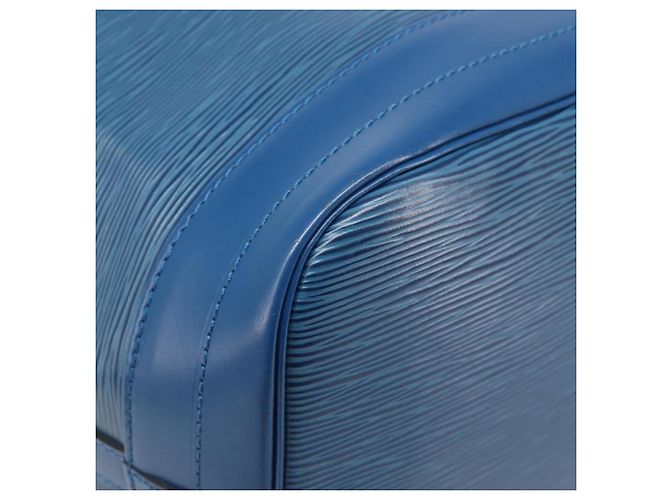 Borsa a tracolla LOUIS VUITTON Epi Noe Blu M44005 LV Auth 200377A - vista 14