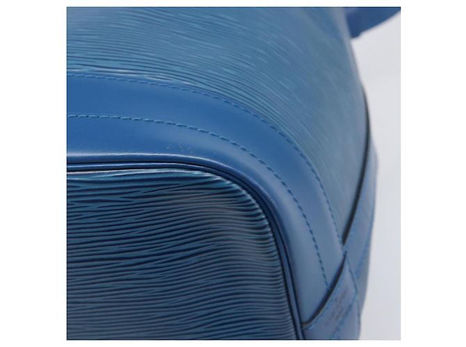 Borsa a tracolla LOUIS VUITTON Epi Noe Blu M44005 LV Auth 200377A - vista 15