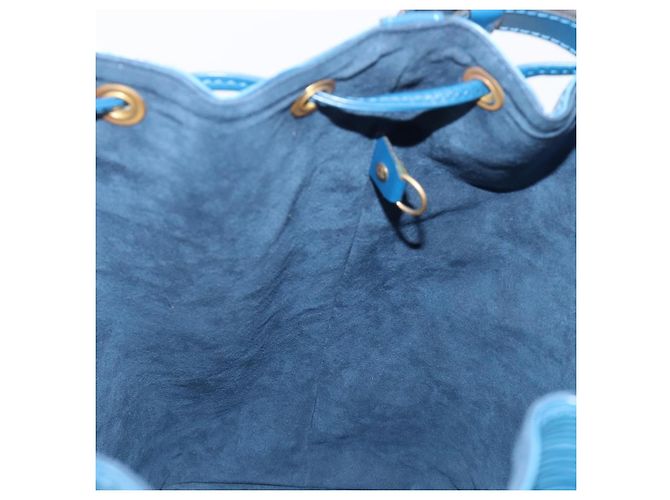 Borsa a tracolla LOUIS VUITTON Epi Noe Blu M44005 LV Auth 200377A - vista 19