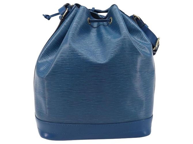 Borsa a tracolla LOUIS VUITTON Epi Noe Blu M44005 LV Auth 200377A - vista 2