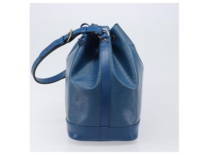 Borsa a tracolla LOUIS VUITTON Epi Noe Blu M44005 LV Auth 200377A - vista 3