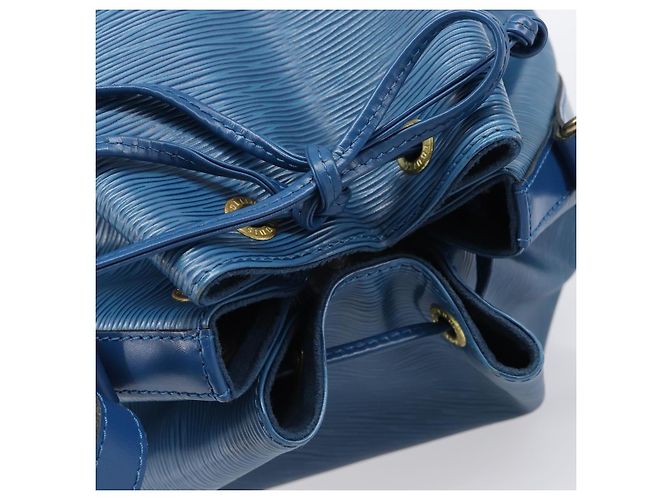 Borsa a tracolla LOUIS VUITTON Epi Noe Blu M44005 LV Auth 200377A - vista 6