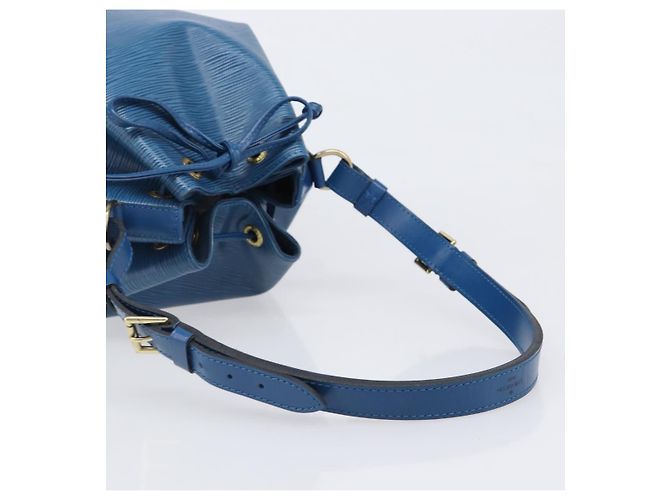 Borsa a tracolla LOUIS VUITTON Epi Noe Blu M44005 LV Auth 200377A - vista 7