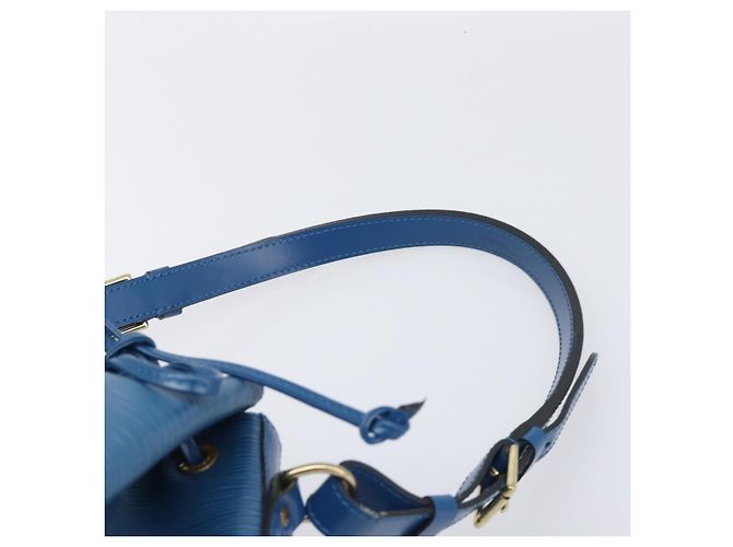 Borsa a tracolla LOUIS VUITTON Epi Noe Blu M44005 LV Auth 200377A - vista 8