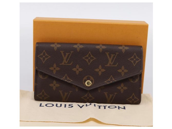 LOUIS VUITTON Monogram Portefeuille Sarah Long Wallet M60531 LV Auth 200688V Monogramma - vista 12