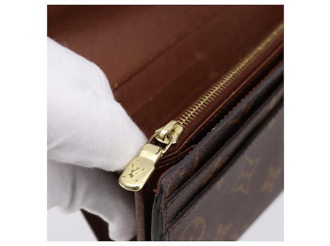 LOUIS VUITTON Monogram Portefeuille Sarah Long Wallet M60531 LV Auth 200688V Monogramma - vista 19