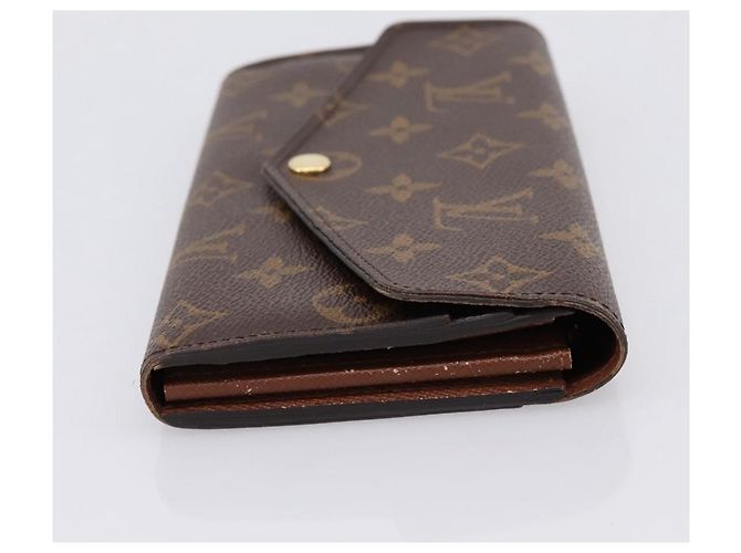 LOUIS VUITTON Monogram Portefeuille Sarah Long Wallet M60531 LV Auth 200688V Monogramma - vista 4