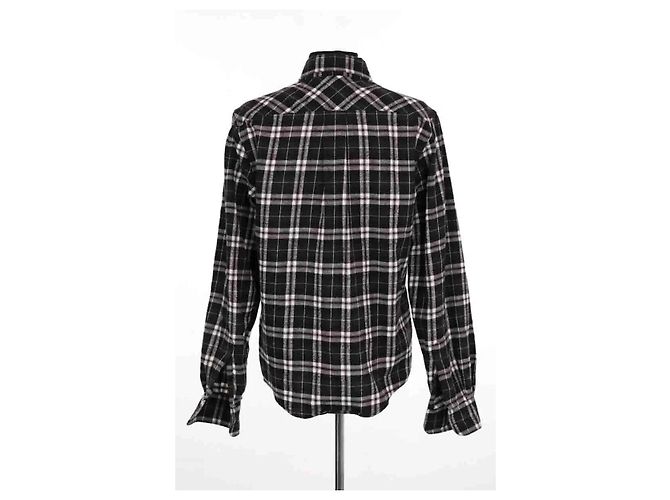 Camisa Balenciaga de algodón negro - vista 4