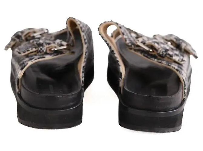 Mules Isabel Marant de cuero negro - vista 2