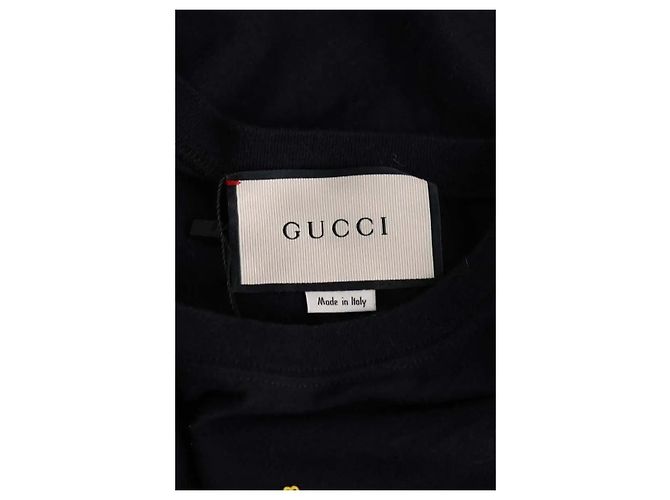 Camiseta de algodón Gucci negra M Negro - vista 4