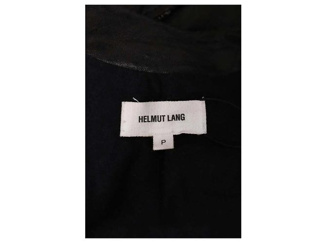Giacca in pelle marrone Helmut Lang - vista 5