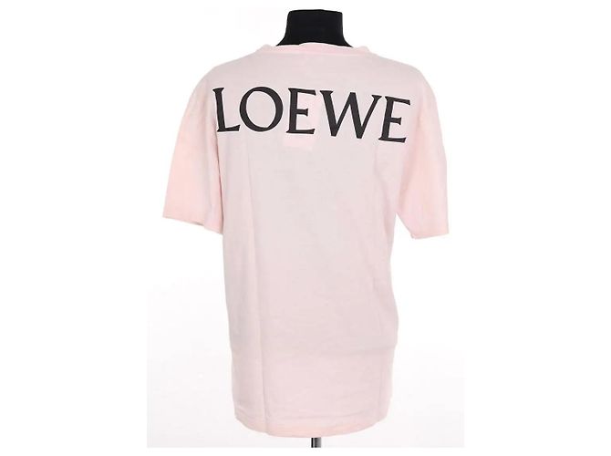 Camiseta Loewe de algodón rosa - vista 4