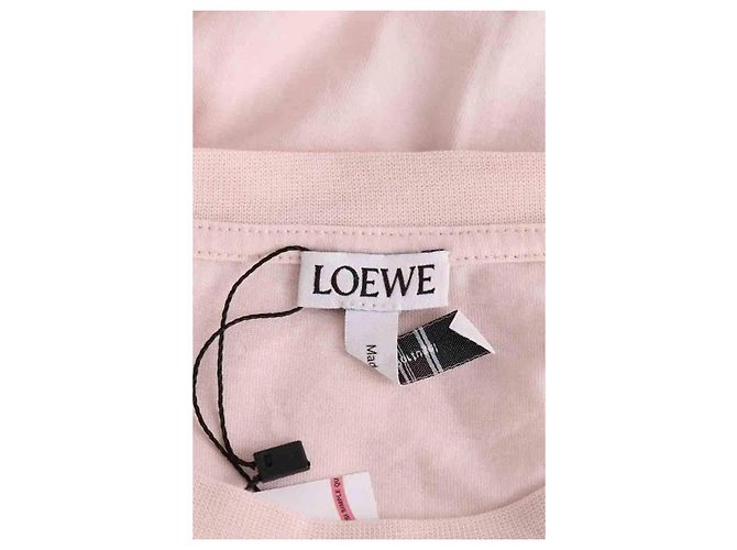 Camiseta Loewe de algodón rosa - vista 5