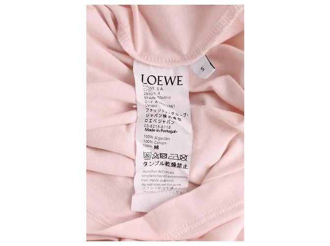 Camiseta Loewe de algodón rosa - vista 6