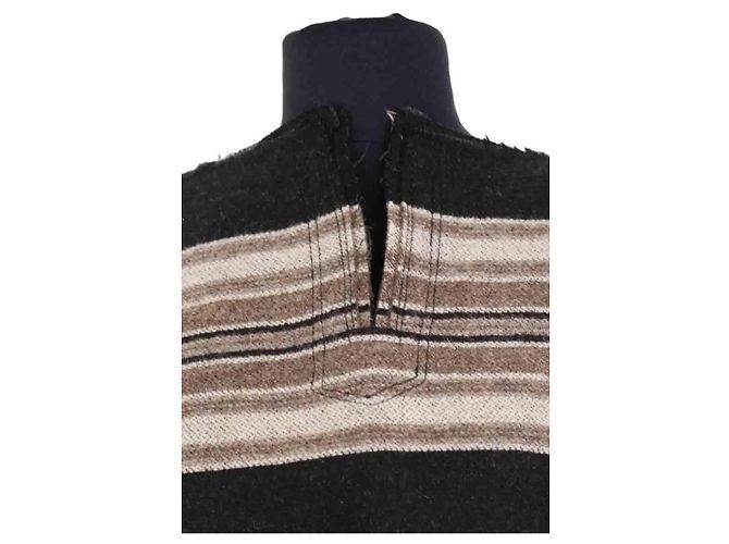Poncho Isabel Marant de lana marrón XS Castaño - vista 2