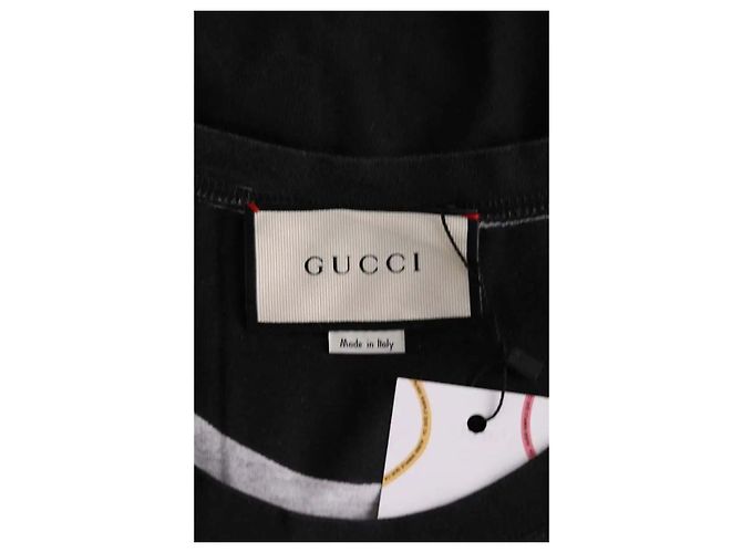Camiseta Gucci de algodón negra Negro - vista 5
