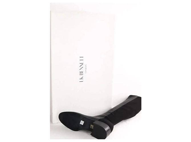 Botas Tallis de cuero negro Lk Bennett - vista 6