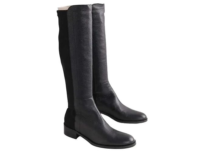 Botas Tallis de cuero negro Lk Bennett - vista 3