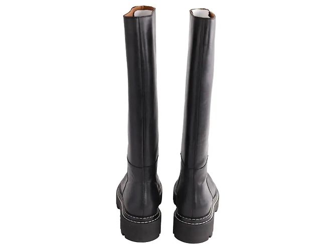 Lk Bennett Julia Lederstiefel schwarz - Ansicht 2