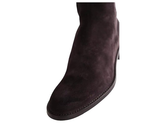 Botas Tallis de ante marrón Lk Bennett talla 38 Castaño - vista 5