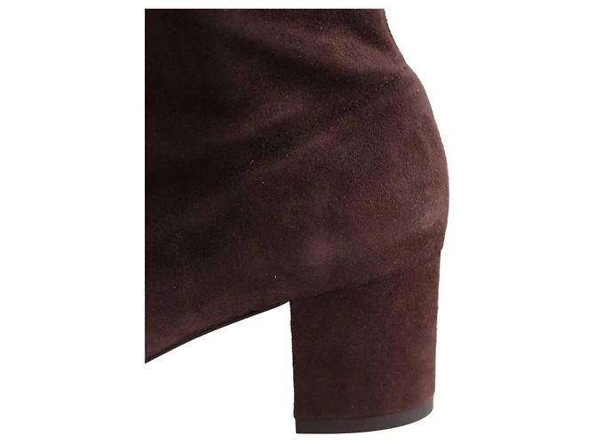 Lk Bennett Eldon brown suede boots size 38 - view 5